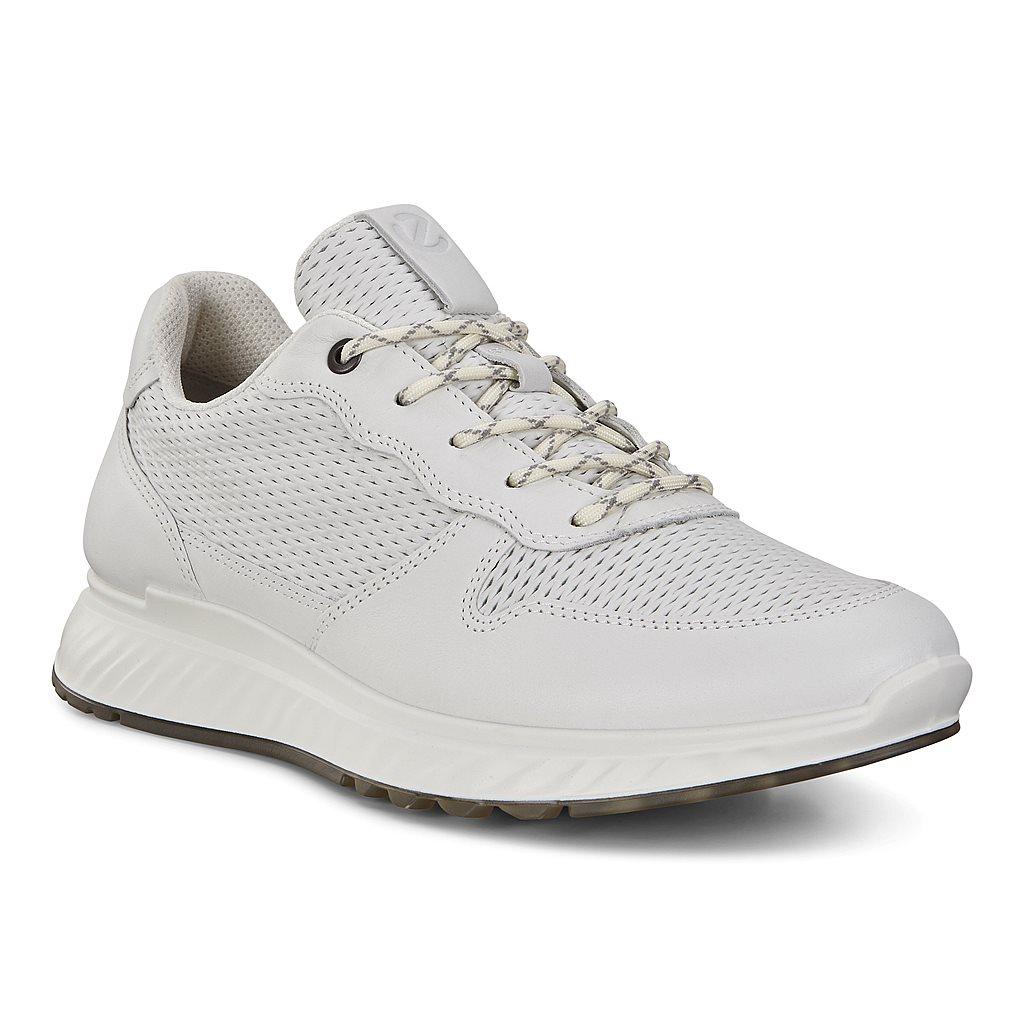 Chaussures Décontractées Ecco St.1 Homme Blanche 8430-EVGXU